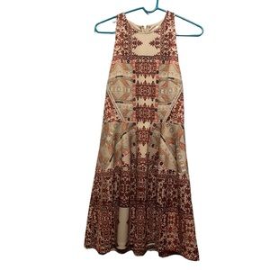 Love Fire Skater Dress